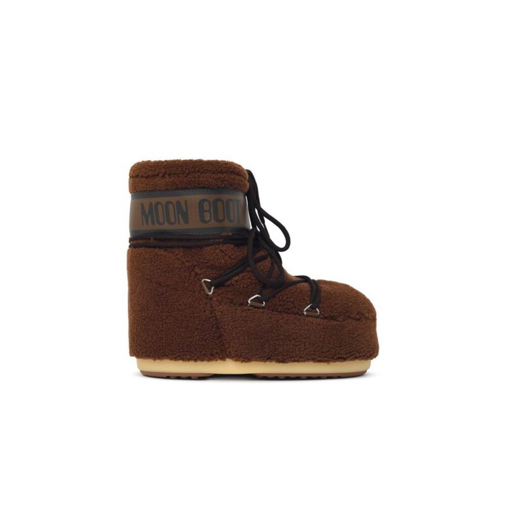 Moonboot 'Mb Icon Low Fleece' Teddy Brown Boots Women